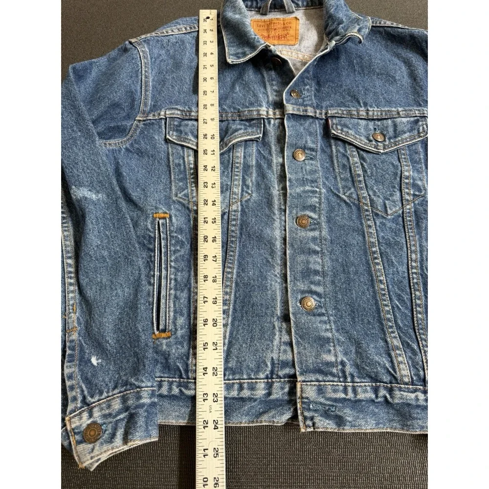 Levi's 70506 0216 Denim Trucker Jacket Made In USA Size 40